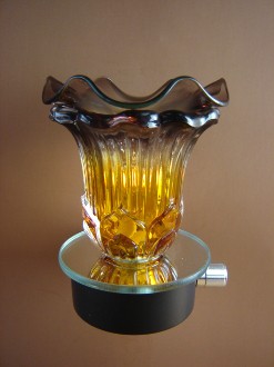 Two-Colored Flower Plug-in Aroma Lamp