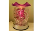 Purple Rose Glass Touch Activated Aroma Lamp