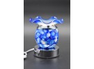 Blue Petals Touch Activated Aroma Lamp